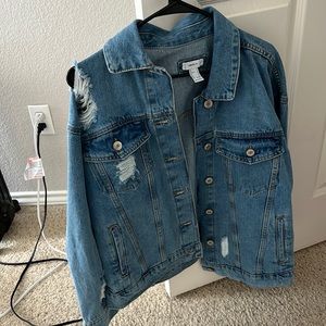 barely worn denim jacket